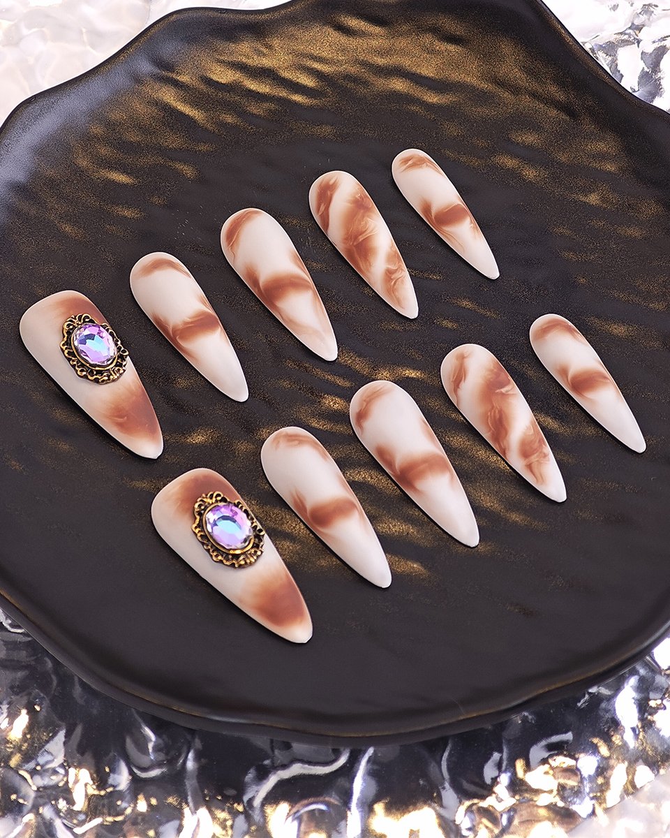 Caramel Swirl Jewel - Image 2