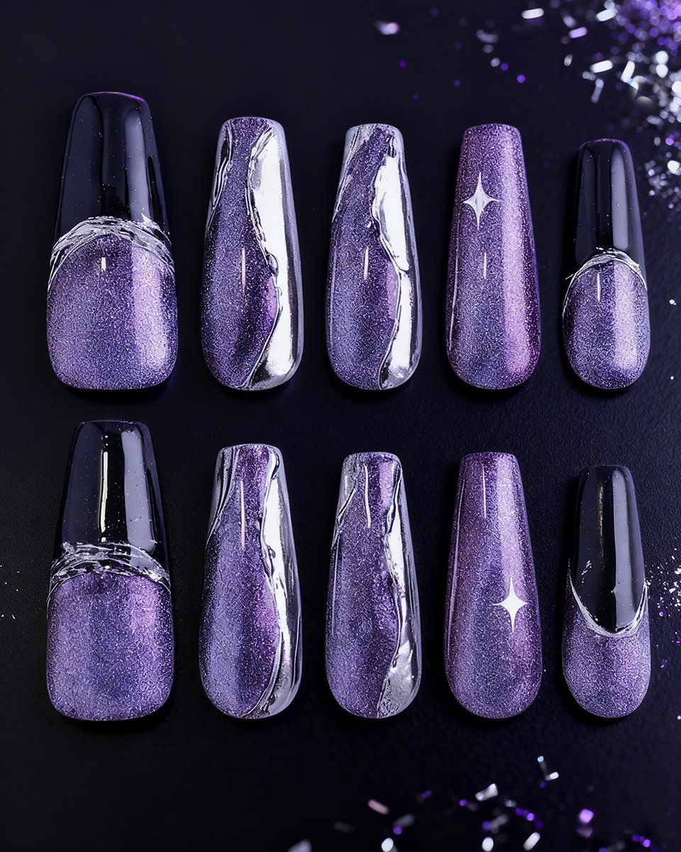 Midnight Nebula Sparkle - Image 3